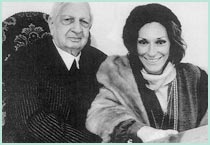 Rosetta Acerbi and Giorgio DeChirico